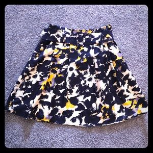 The Limited belted A-line skirt